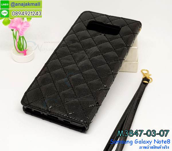 M3847 เคสฝาพับ Samsung Galaxy Note 8 มีช่องใส่บัตรด้านใน รูปที่ 6