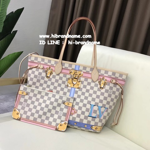 New Louis Vuitton Damier Azur Neverfull MM Bag (เกรด Hi-End) รุ่น Limited มาใหม่่ล่าสุดชน Shop   รูปที่ 1