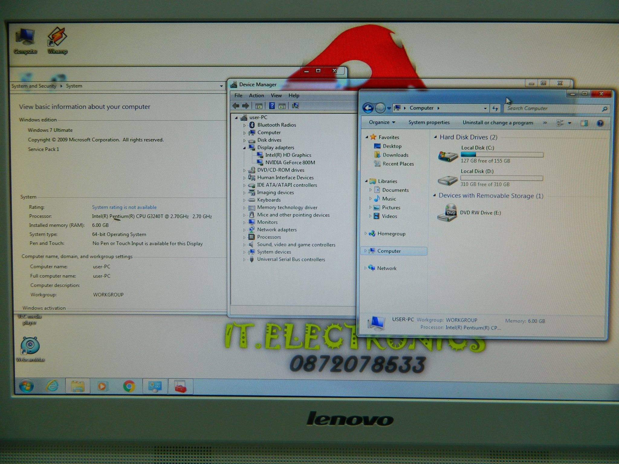 All in One PC   LENOVO IdeaCentre C360  รูปที่ 5