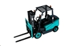 รูปย่อ ขาย รถยก Forklift Feeler ใหม่ Diesel 2.5 Ton เครื่องยนต์  Isuzu แบรนด์ไต้หวัน  รูปที่5