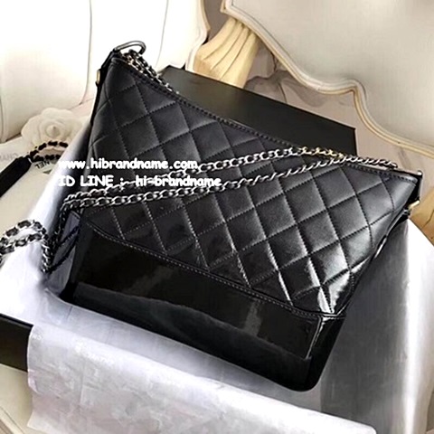 New 2018 Chanel Gabrielle in Black Bag (เกรด Top Hi-end) เกรดงานถือสลับกับของแท้ได้เลยค่ะ    รูปที่ 1