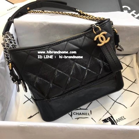 New 2018 Chanel Gabrielle in Black Bag (เกรด Top Hi-end) สีดำ ใหม่ล่าสุด เกรดงานถือสลับกับของแท้ได้เลยค่ะ   รูปที่ 1