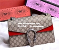 Gucci Dionysus Blooms in Red Shoulder Bag 11 นิ้ว สีแดง (เกรด Hi-End) หนังแท้ หนังสวยมาก