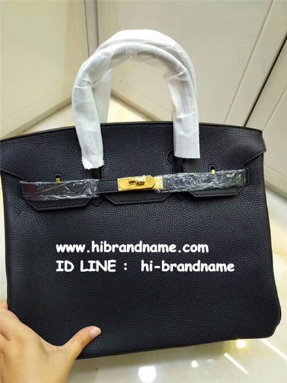กระเป๋า Hermes Birkin 30 สีดำ หนังทูโก (เกรดงาน Hi-End) อะไหล่ทอง หนังแท้ หนังนิ่มสวยทั้งใบ รูปที่ 1
