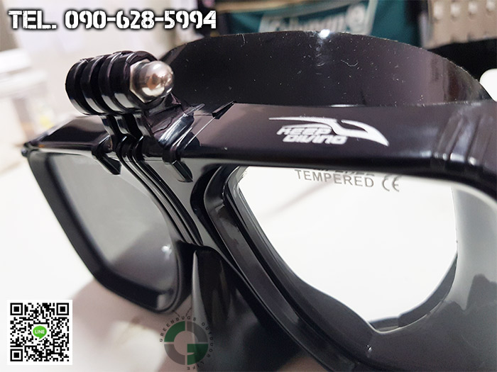 หน้ากากดำน้ำเลนส์คู่ Keep Diving  รูปที่ 2