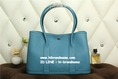 กระเป๋า Hermes Garden Party 30 cm หนัง Togo (เกรด Hi-end) สีฟ้า หนังแท้ หนังนิ่มสวยค่ะ  