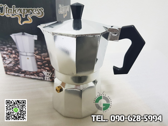 หม้อต้มกาแฟสด สไตล์อิตาเลี่ยน mokapot รูปที่ 3