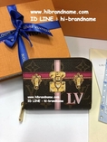 New 2018 Louis Vuitton Zippy Wallet (เกรด Top Hi-end) ใหม่ล่าสุด ใบสั้น แบบซิปรอป  ถือสลับใช้กับของแท้ได้เลยค่ะ