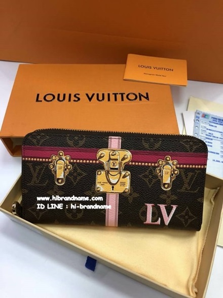 New 2018 Louis Vuitton Zippy Wallet (เกรด Top Hi-end) ใหม่ล่าสุด ใบยาว ถือสลับใช้กับของแท้ได้เลยค่ะ  - รูปที่ 1