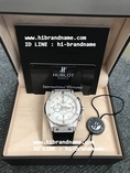นาฬิกาข้อมือ HUBLOT ขนาด King Size 45 mm. (เกรด Hi-end) หน้าปัดสีขาว ล้อมเพชรสวยมากค่ะ มีวันที่แสดงบนหน้าปัด