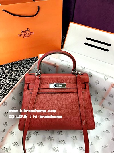 Hermes Kelly 28 หนัง Togo with Gold Hardware (เกรด Hi-End) สีแดง หนังทูโก หนังแท้ อะไหล่ทอง  รูปที่ 1