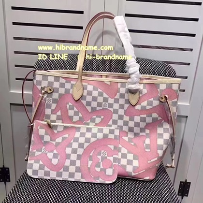 New Louis Vuitton Speedy Bandouliere Damier Azur Canvas Bag (เกรด Hi-End) หนังแท้   -- มาใหม่ สปีดี้ สีมาใหม่ สีสวยมา รูปที่ 1