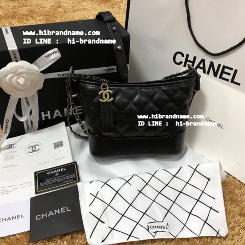 พร้อมส่ง กระเป๋า Chanel Gabrielle Small Hobo in Black Bag หนังแท้ (เกรด Hi-end)   -- ใหม่ กระเป๋าสะพาย Chanel รุ่นขายดี กระ รูปที่ 1