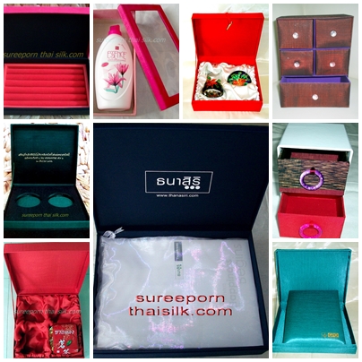 สุรีย์พรไทยซิลค์, กลุ่มผู้ผลิตกล่องผ้าไหมโอทอป, รับผลิตกล่องผ้าไหม, กล่องผ้าฝ้าย, กล่องกระดาษสา รูปที่ 2