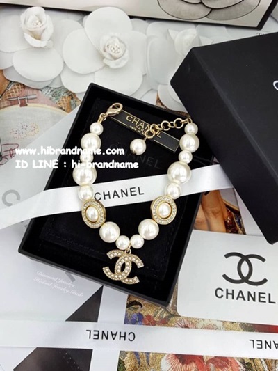 Super Hi-End Quality Chanel Bracelet สร้อยข้อมือชาแนล งานซุปเปอร์ไฮเอน สวยเหมือนแท้ค่ะ   รูปที่ 1