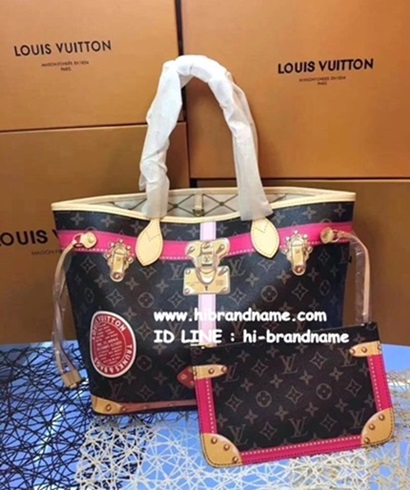 New Louis Vuitton Monogram Neverfull MM Bag (เกรด Hi-End) รุ่น Limited มาใหม่่ล่าสุดชน Shop   -- ใหม่มากกก New Louis Vuitton Neverfull รูปที่ 1