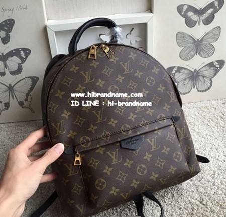 Louis vuitton Monogram palmsprings backpack MM Bag ขนาด 11 นิ้ว (งานHiend) หนังแท้ทั้งใบ สวยมากค่ะ  รูปที่ 1