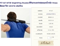 FIT-027 AUTUS Weightlifting Shouldersที่กันกระแทกไหล่ตอนยกน้ำหนัก fitness ฟิตเนส กีฬา เพาะกาย เล่นกล้าม