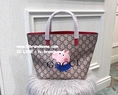 New Gucci Shopping Bag  (เกรด Hi-end) รุ่นใหม่ล่าสุด หน้าหมูสีแดง ใหม่มากก งานหนังแท้ 