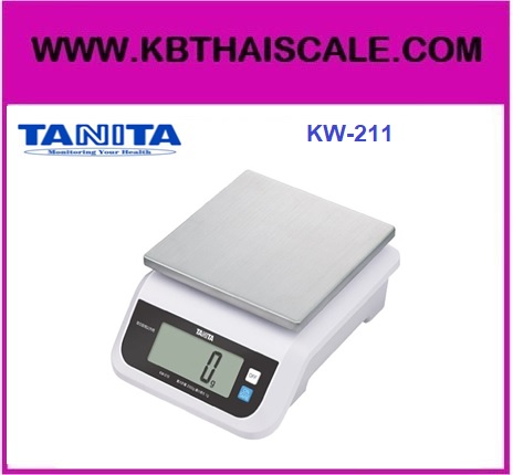 ตาชั่งดิจิตอล เครื่องชั่งดิจิตอล เครื่องชั่งแบบตั้งโต๊ะ พิกัดน้ำหนัก 5kg ค่าละเอียด 0.5g รุ่น KW-211 ยี่ห้อ TANITA รูปที่ 1