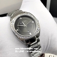 New Gucci Watch (เกรด Hi-end) ขนาด 32 mm. อปก.มาครบ Set หน้าปัดสีดำล้อมเพชร   