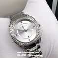 New Gucci Watch (เกรด Hi-end) ขนาด 32 mm. อปก.มาครบ Set หน้าปัดสีขาวล้อมเพชร 