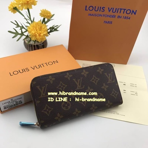 กระเป๋าสตางค์ Louis Vuitton Zippy Monogram Wallet (เกรด Hi-end) หนังแท้ทั้งใบ หนังนิ่มสวยค่ะ รูปที่ 1