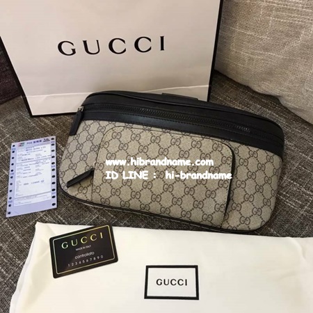 New Gucci Belt Bag รุ่นใหม่ล่าสุด (เกรด Hi-end) หนังแท้ลาย GG คาดอก คาดเอวค่ะ   รูปที่ 1