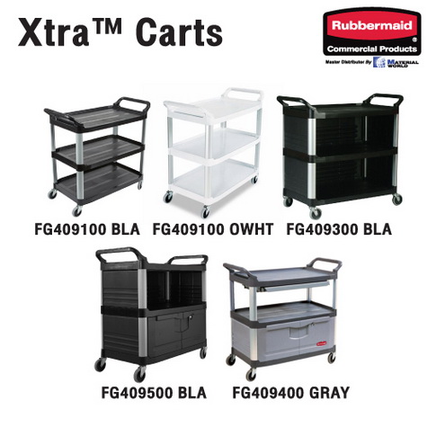 Rubbermaid : Xtra Cart  รถเข็นงานบริการ รูปที่ 1