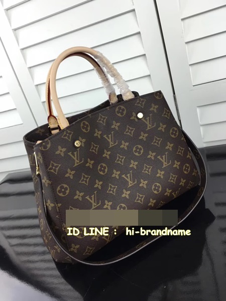 Louis Vuitton Monogram Canvas Montaigne MM Bag หนังแท้ (เกรด Hi-end)  หนังแท้ หนังสวยค่ะ รูปที่ 1