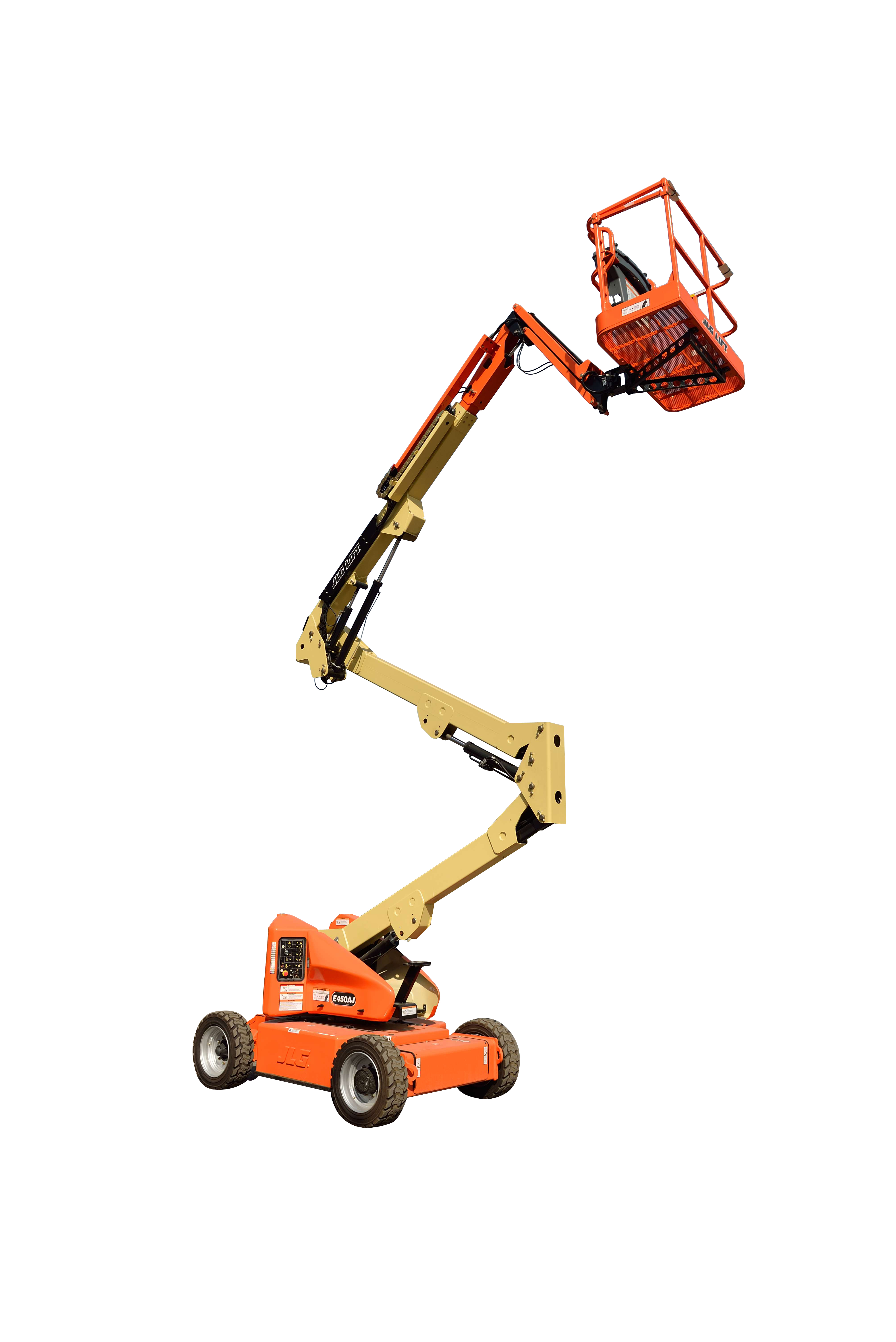 ขายรถกระเช้า JLG บูมศอก E450AJ สูง 13.72 เมตร  มือสอง ปรับสภาพแล้ว  รูปที่ 1