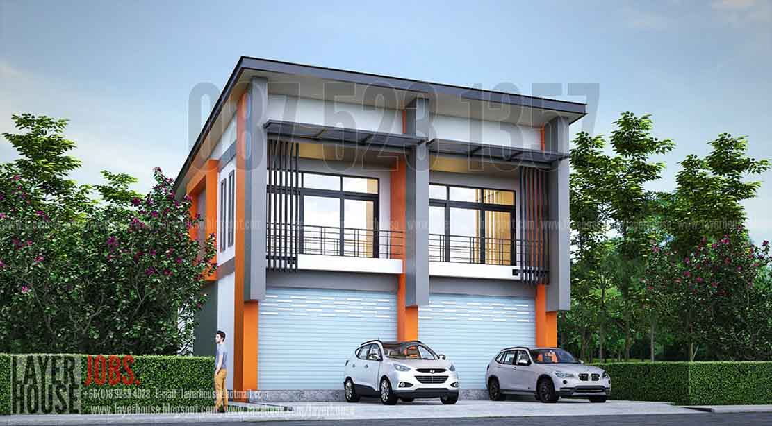 รับเขียนแบบบ้าน ออกแบบบ้าน  รูปที่ 4