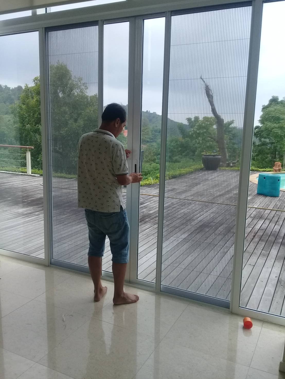   ST Home design รับเหมาติดตั้งมุ้งลวด มุ้งลวด มุงจีบ มุ้งลวดแบบจีบ มุ้งลวดแบบม้วน รูปที่ 3