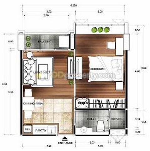 NC284 ขาย คอนโด TCGreen ตึกC 1นอน 40 ตรม ตึกC ชั้น 9 ห้องมุม วิวสระว่ายน้ำ รูปที่ 1