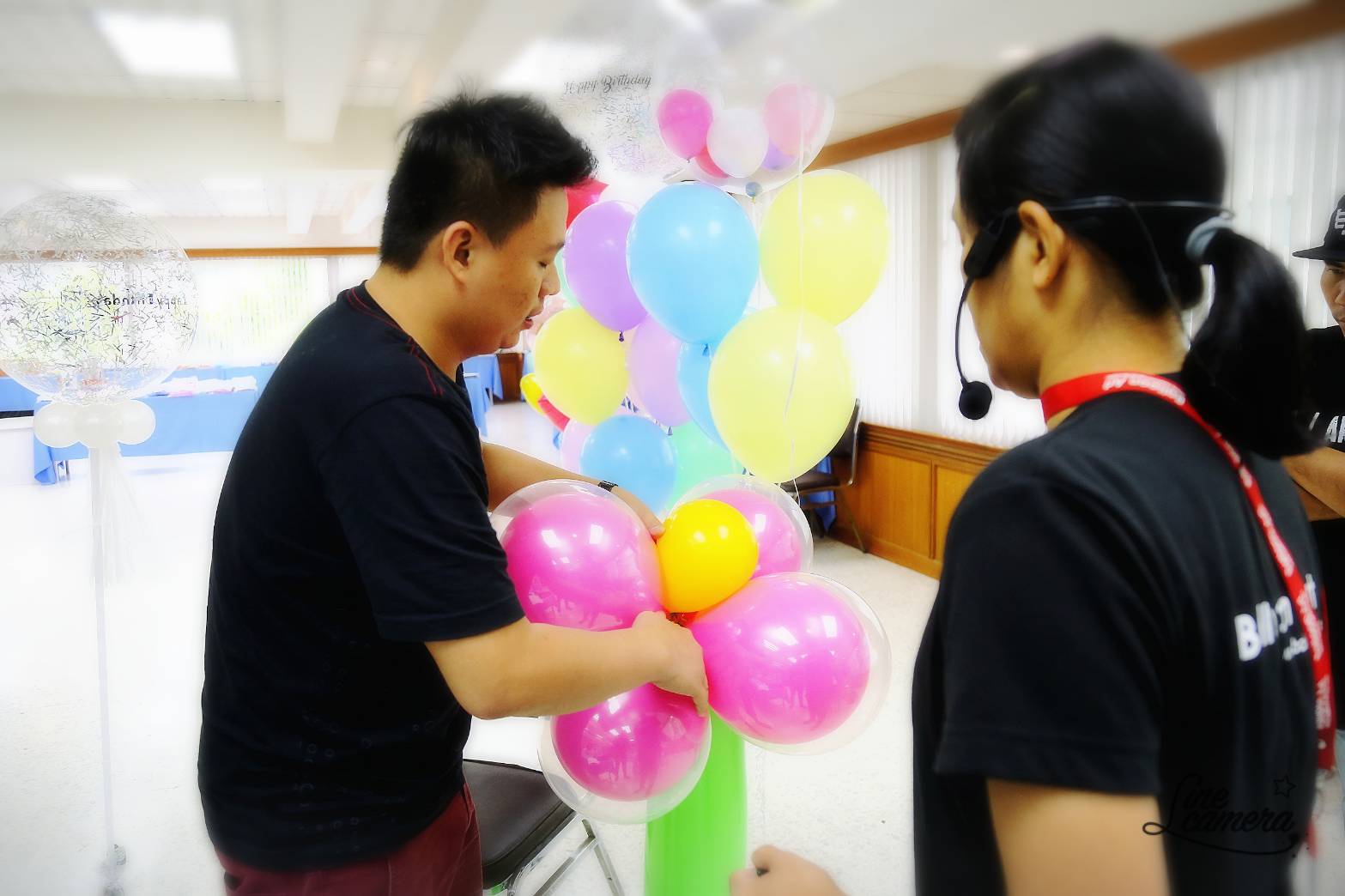 กิจกรรมทำลูกโป่งสร้างมืออาชีพ ภาคปฎิบัติ ระดับ 1  โทร. 081 554 6479  ID:wanballoon รูปที่ 7
