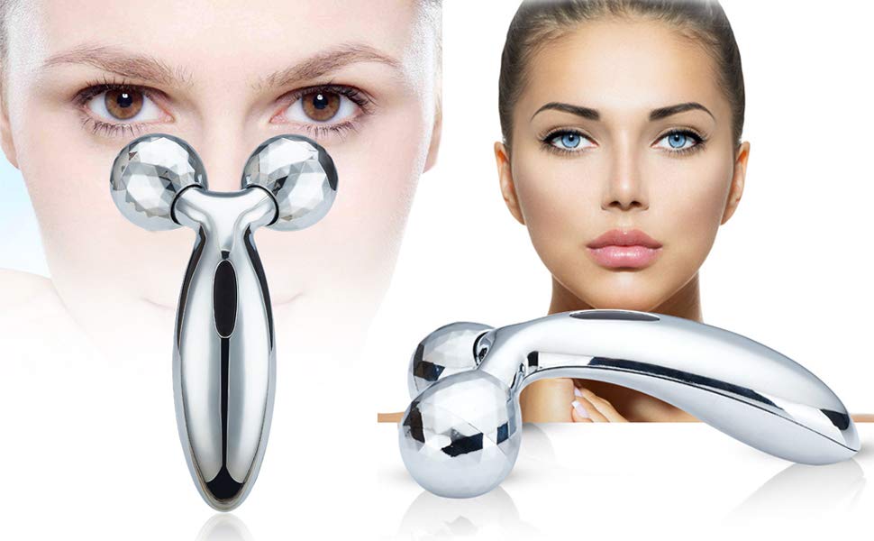 เครื่องนวดลูกกลิ้ง3D Massager ให้หน้าเรียว ลดเหนียง กระชับใบหน้า และลำตัวด้วยราคาหลักร้อย    รูปที่ 2
