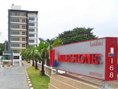 ขาย คอนโด milestone condo เสรีไทย , 30 ตรม Studio ชั้น6   รูปที่ 1