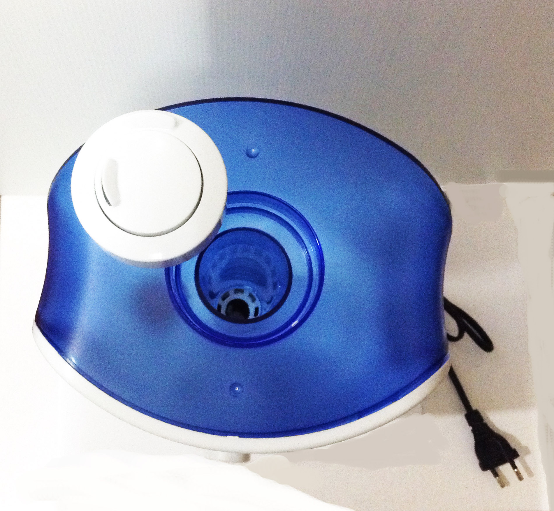 ขายดี!! เครื่องทำละอองน้ำ กระติกทรงเหลี่ยมลายดอกไม้ 3.6L ฝา 2 หัวพ่น & LED รูปที่ 5