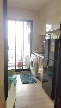 Condo next to MRT Phraram 9 For Rent at Condolette Midst rama9 2 bedrooms,55 sqm,15th plus floor รูปที่ 1