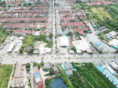 ขาย ที่ดิน บางบัวทอง ริมบางกรวยไทรน้อย เหมาะทำการค้า รูปที่ 1