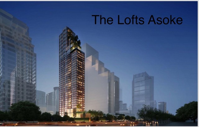 PCS-61-015 ขายดาวน์ The Lofts Asoke ไทป์ 2C ขนาด 74 ตารางเมตร ชั้นที่ 24 ชั้นสูง วิวสวย รูปที่ 1