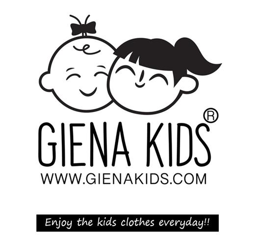 GienaKids T-Shirt เสื้อคู่พี่น้อง เสื้อคู่แม่ลูก สไตล์สปอต  ลุคมินิมอล รูปที่ 1