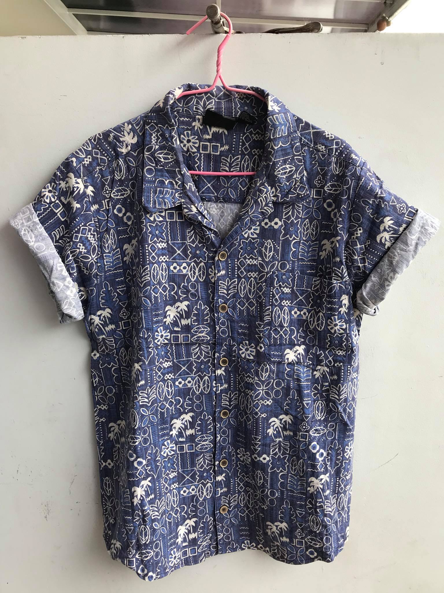 เสื้อ Hawaii ผสม เสื้อวินเทจ มือสอง แพ็ค 50 ตัว 2750 บาท รูปที่ 1