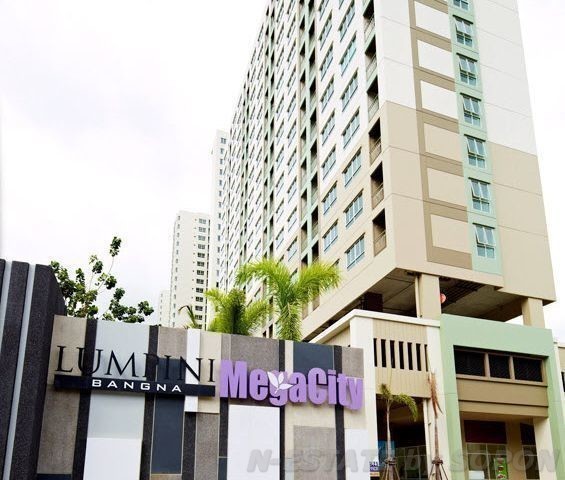 ให้เข่าคอนโด Lumpini Mega City Bangna อาคาร C  ชั้น6 ขนาด26.04ตรม. 7000THB/ด. รูปที่ 1