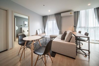 For Rent Noble Revolve Ratchada 2 ห้องหัวมุมวิวสวน  รูปที่ 1