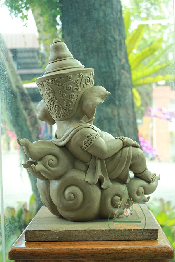 พระพิฆเนศ 14 .5 นิ้ว โดย โรงหล่อ ๕๔ พุทธคุณ บริษัท พุทธคุณ ประติมากรรม จำกัด รูปที่ 6