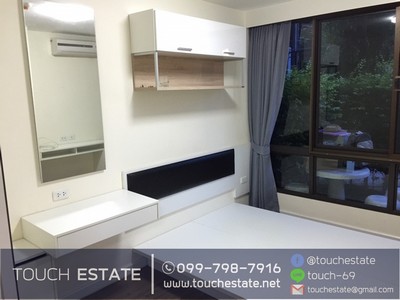 Sell Condo iCondo Sukhumvit 103, 32 sqm., 1st floor with private garden, Udomsuk station, with tenant. รูปที่ 1