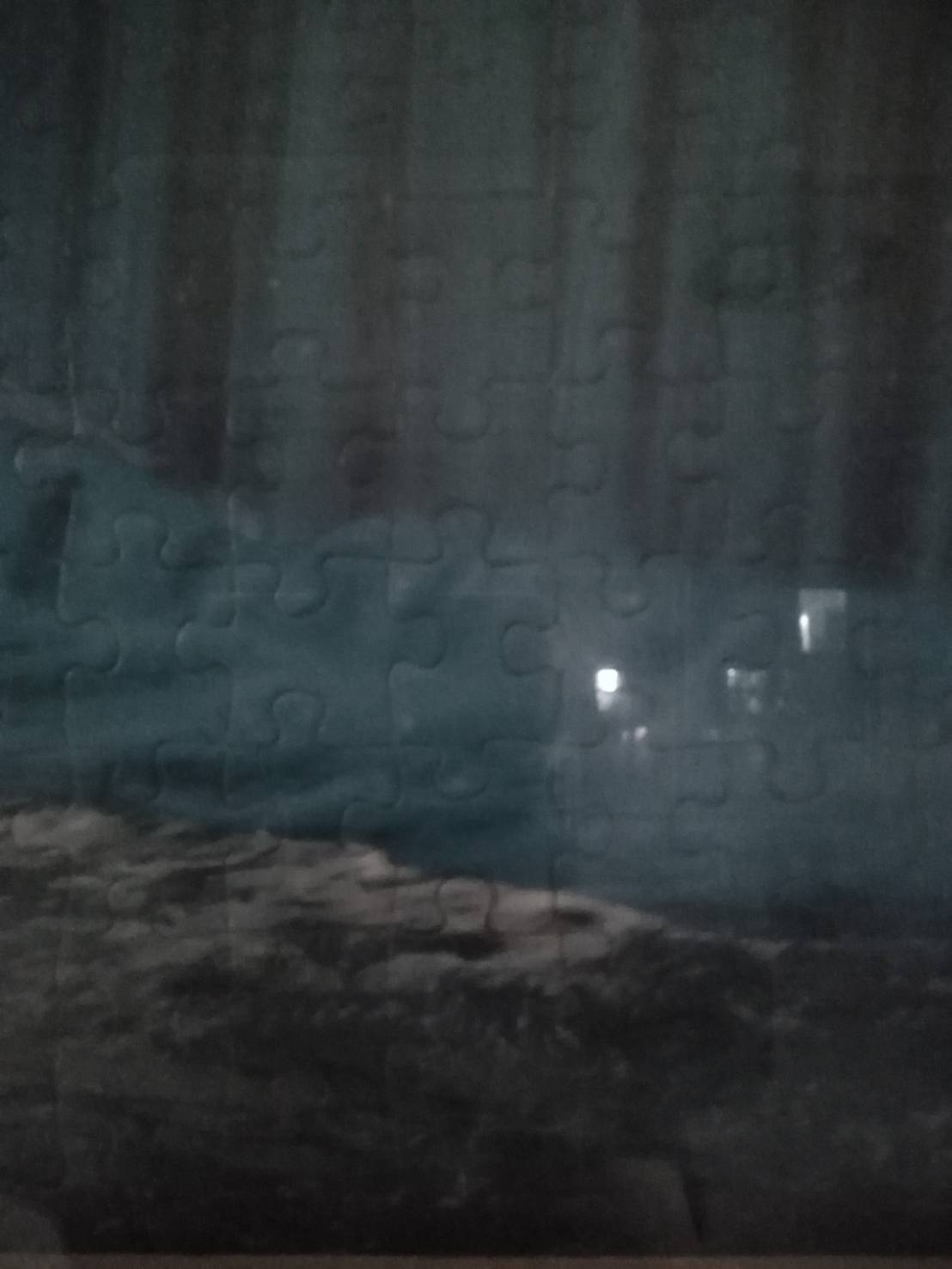 ขายด่วนมาก ภาพจิ๊กซอ Jigsaw โรงนาในเหมือง คลาสสิก วินเทจสุดๆ 2000 ชิ้น กรอบไม้สักแท้ อายุเกิน 30 ปี รูปที่ 3