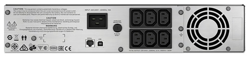 เครื่องสำรองไฟ UPS APC Smart-UPS C 2000VA LCD RM 2U 230V Intelligent and efficient network power protection from entry level to scaleable runtime. Ideal UPS for servers, point-of-sale, routers, switches, hubs and other...  SMC2000I-2U รูปที่ 5