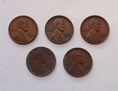 ขายเหรียญ U.S.A. ONE CENT ปี 1956, 1957 รุ่น Wheat Pennies Coin